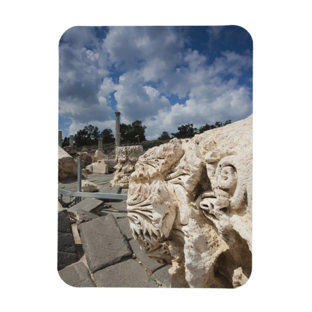 Beit She-An National Park, Roman-era ruins Magnet (Vertical)