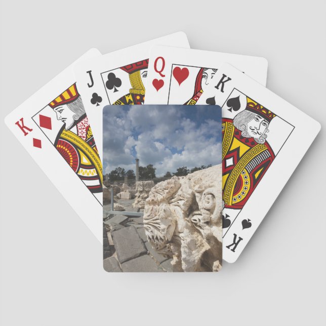Beit She-An National Park, Roman-era ruins Playing Cards (Back)
