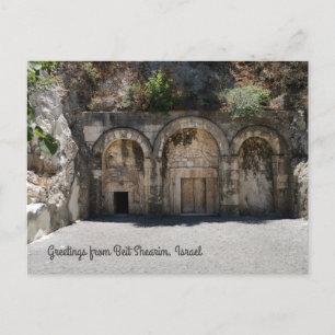 Beit Shearim, Israel Postcard