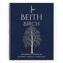 Beith (Birch) — Hardback Journal