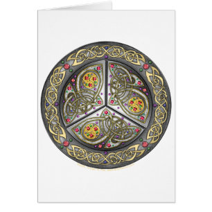Bejeweled Celtic Shield