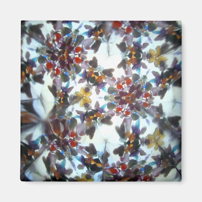 Bejeweled Kaleidescope 40 Magnet (Front)