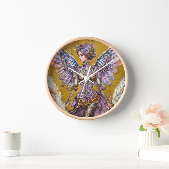 Bejeweled Sugar Plum Fairy Clock (Home)