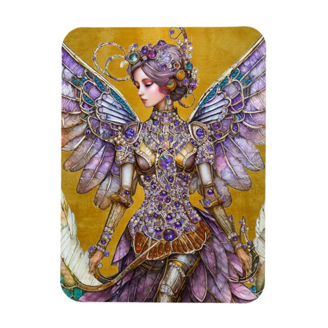 Bejeweled Sugar Plum Fairy Magnet (Vertical)