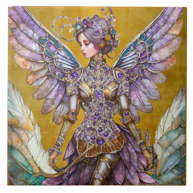 Bejeweled Sugar Plum Fairy Tile (Front)