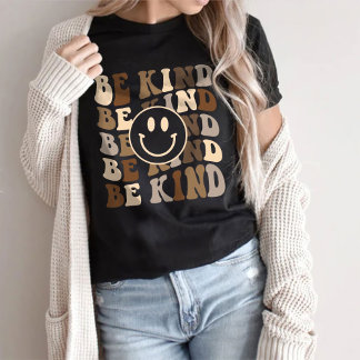 BeKind Shirt, Smile Shirt, Positive Shirt, Trendy  T-Shirt