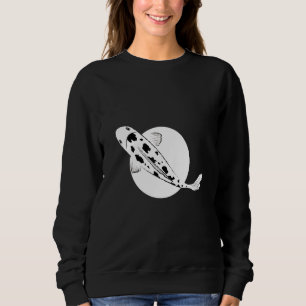Bekko Koi Fish Brocaded Carp Nishikigoi Pond Amur  Sweatshirt