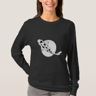 Bekko Koi Fish Brocaded Carp Nishikigoi Pond Amur  T-Shirt