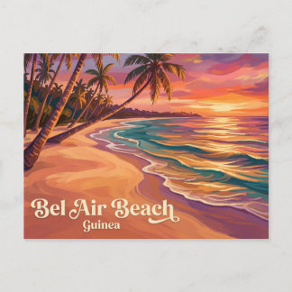 Bel Air Beach Guinea Postcard