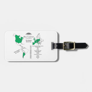 Bel Canto Italy Tour Luggage Tag