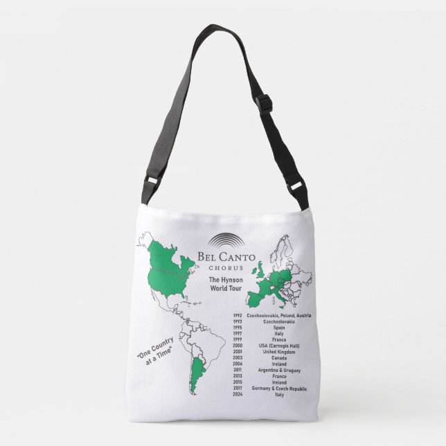 Bel Canto Italy Tour Tote (Back)
