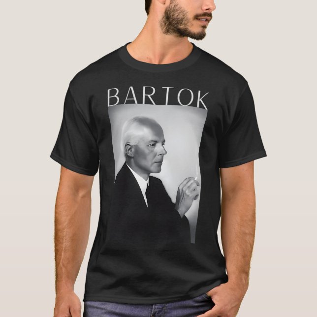 BELA BARTOK T-Shirt (Front)