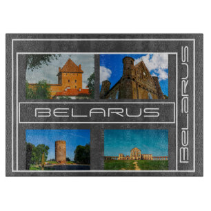 Belarus Беларусь Architecture Ruzhany Lida Cutting Board