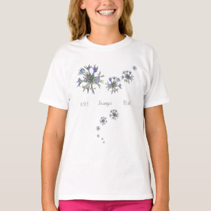 Belarus Беларусь Corn Flower Валошкі T-Shirt Top