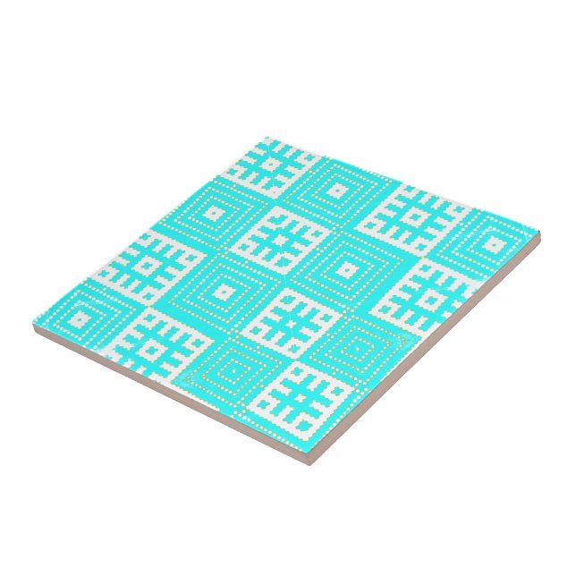 Belarus Беларусь Folk Pattern Плитка Вышиванка Tile (Side)