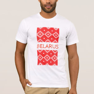 Belarus Беларусь Folk Pattern T-Shirt Top