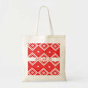 Belarus Беларусь Folk Pattern Tote Bag