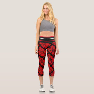 Belarus Беларусь Folk Stylised Print Leggings