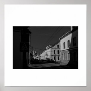 Belarus Беларусь Grodno Гродно Architecture Poster