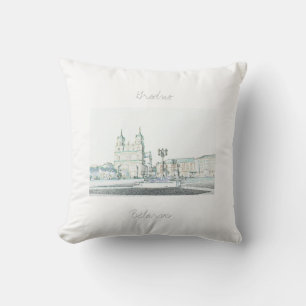 Belarus Беларусь Grodno Гродно Cushion Pillow