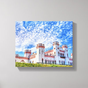 Belarus Беларусь Kosava Castle Palace Architecture Canvas Print