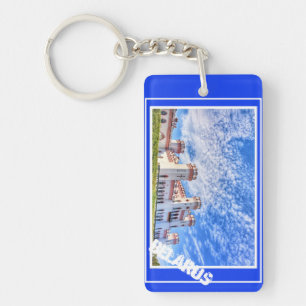Belarus Беларусь Kosava Castle Palace Keychain