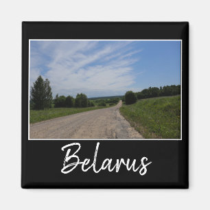Belarus Беларусь Landscape Nature Magnet