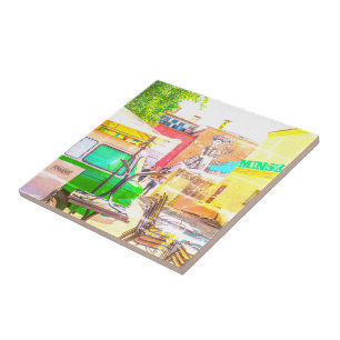 Belarus Беларусь Minsk Минск Architec Tile