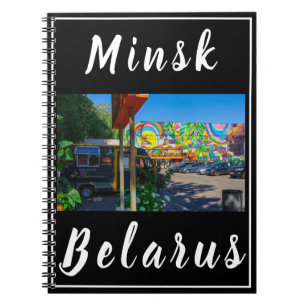 Belarus Беларусь Minsk Минск Architecture Graffiti Notebook