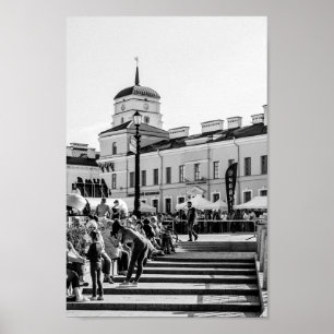 Belarus Беларусь Minsk Мінск Минск Architecture Poster