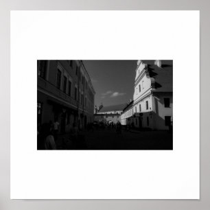 Belarus Беларусь Minsk Мінск Architecture Poster