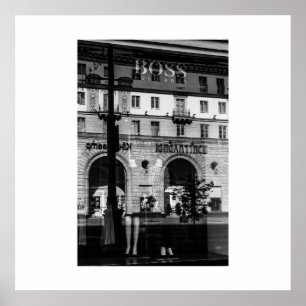 Belarus Беларусь Minsk Мінск Architecture Poster