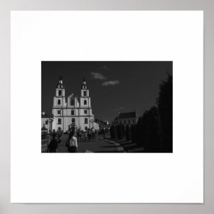 Belarus Беларусь Minsk Мінск Cityscape Life Poster