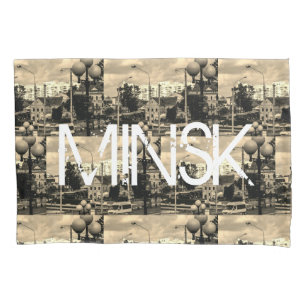 Belarus Беларусь Minsk Architecture City Street Pillowcase