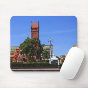 Belarus Беларусь Minsk Architecture Mouse Pad