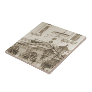 Belarus Беларусь Minsk Grodno Street Architecture Tile