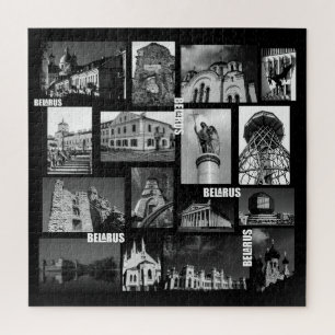 Belarus Беларусь Minsk Pinsk Architecture Jigsaw Puzzle