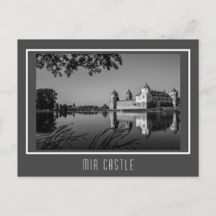 Belarus Беларусь Mir Castle Мирский Замок Открытка Postcard