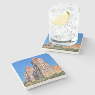Belarus Беларусь Mir Castle Architecture Stone Coaster