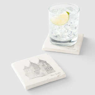 Belarus Беларусь Mir Castle Architecture Stone Coaster