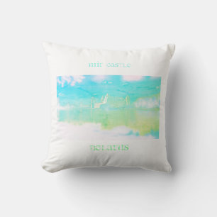 Belarus Беларусь Mir Castle Cushion Throw Pillow
