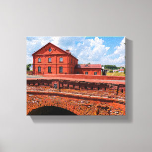 Belarus Беларусь Orsha Орша Architecture City Canvas Print