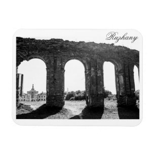 Belarus Беларусь Ruzhany Palace Ruins Architecture Magnet