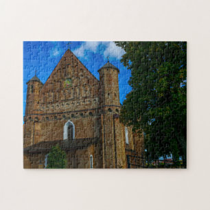 Belarus Беларусь Synkavichy Church Architecture Jigsaw Puzzle