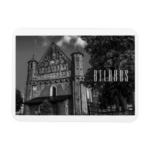 Belarus Беларусь Synkavichy Church Architecture Magnet
