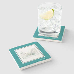 Belarus Беларусь Vitebsk Architecture Витебск  Stone Coaster