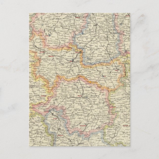 Belarus and Ukraine Postcard (Front)