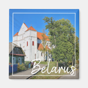 Belarus Architecture Navahrudak Cityscape Magnet