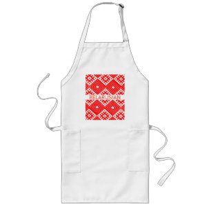 Belarus Belarusian Беларусь Folk Pattern Apron