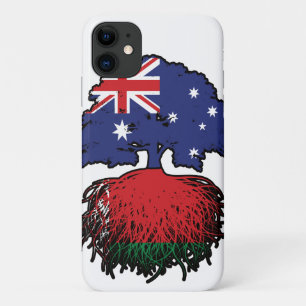 Belarus Belarusian Australian Australia Tree Roots Case-Mate iPhone Case